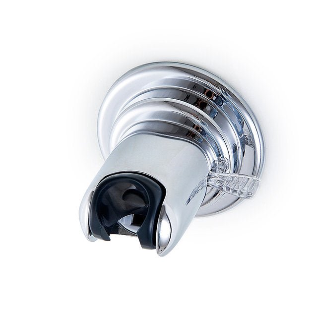 Verstellbarer Duschkopfhalter mit Saugnapf, Chrom
