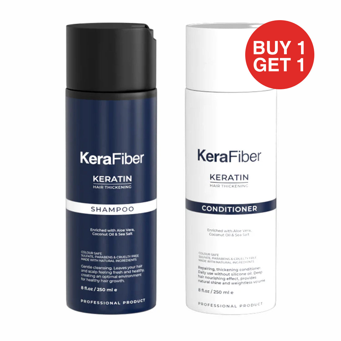 Shampoo für hartes Wasser & Spülung