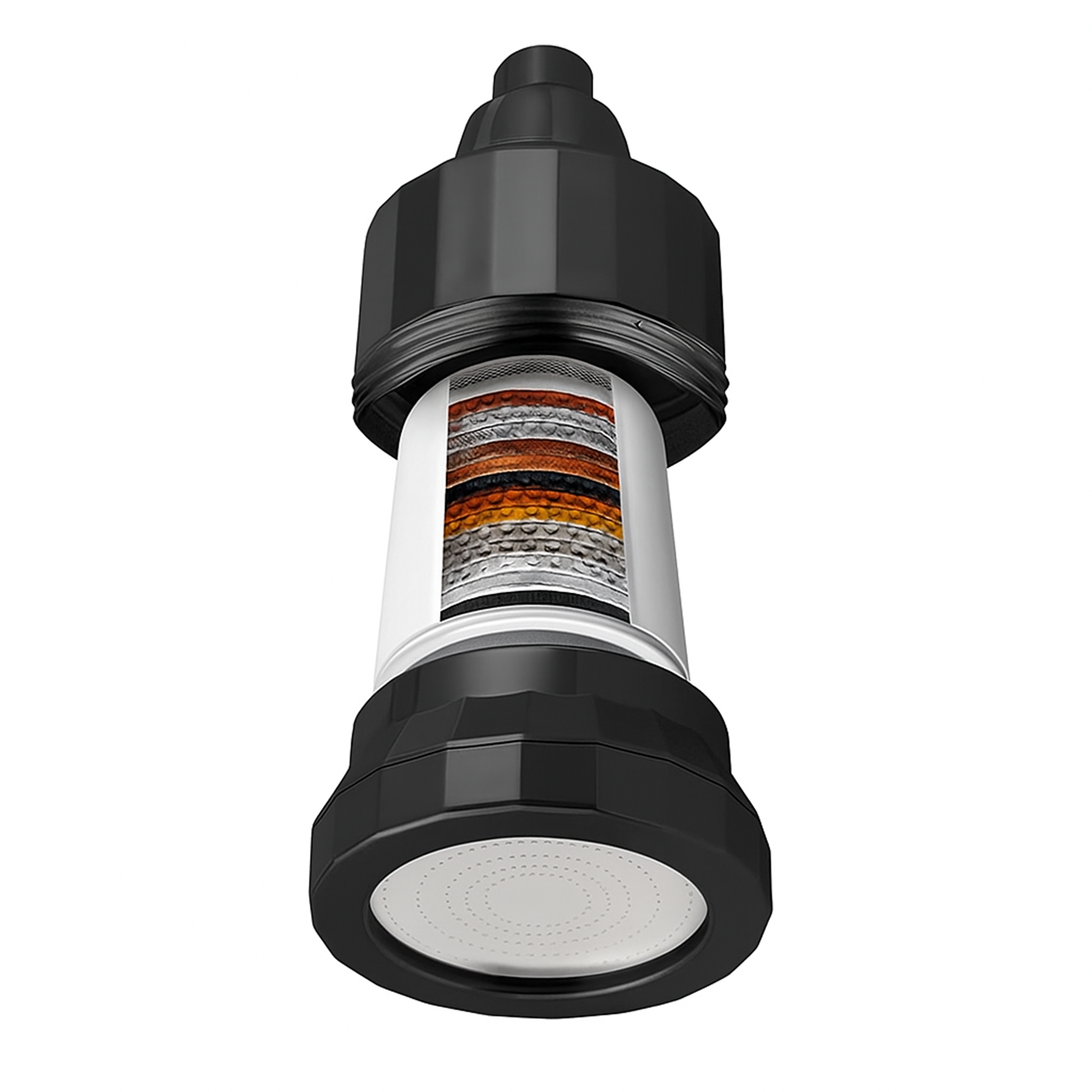 15-Stufen-Filtration EcoLux Wandduschkopf