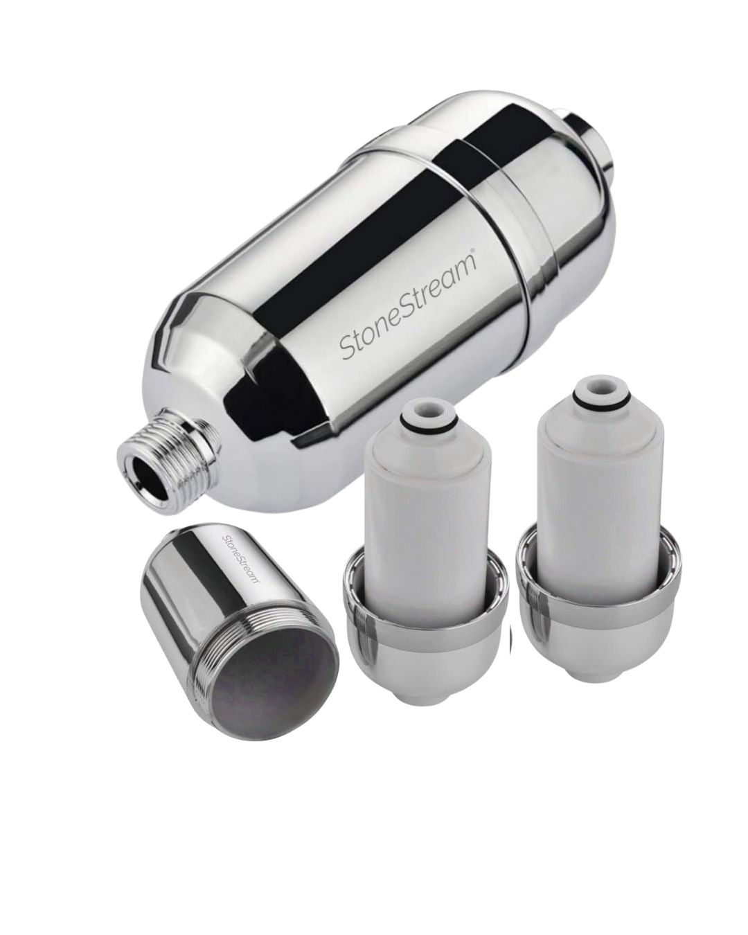 Fortschrittlicher Duschfilter für hartes Wasser