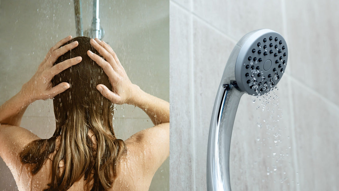 Water saving shower head maintaining strong pressure while reducing consumption