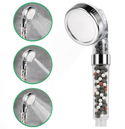 Gefilterter ionischer Ecopower-Duschkopf für elektrische Duschen