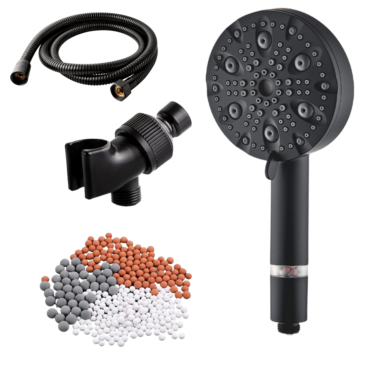 Ecolux 9 Mode High Pressure Shower Head (Filtered)