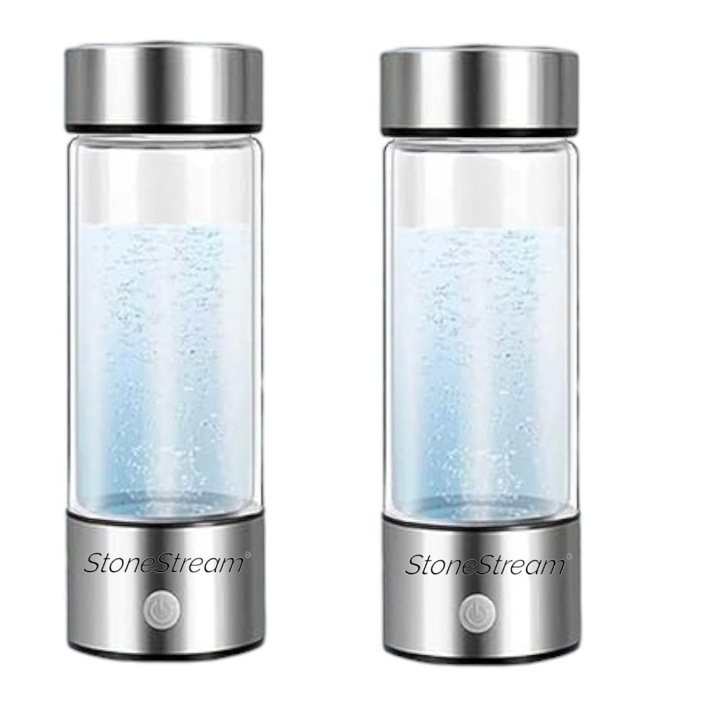 2er-Pack Wasserstoff-Wasserflaschen