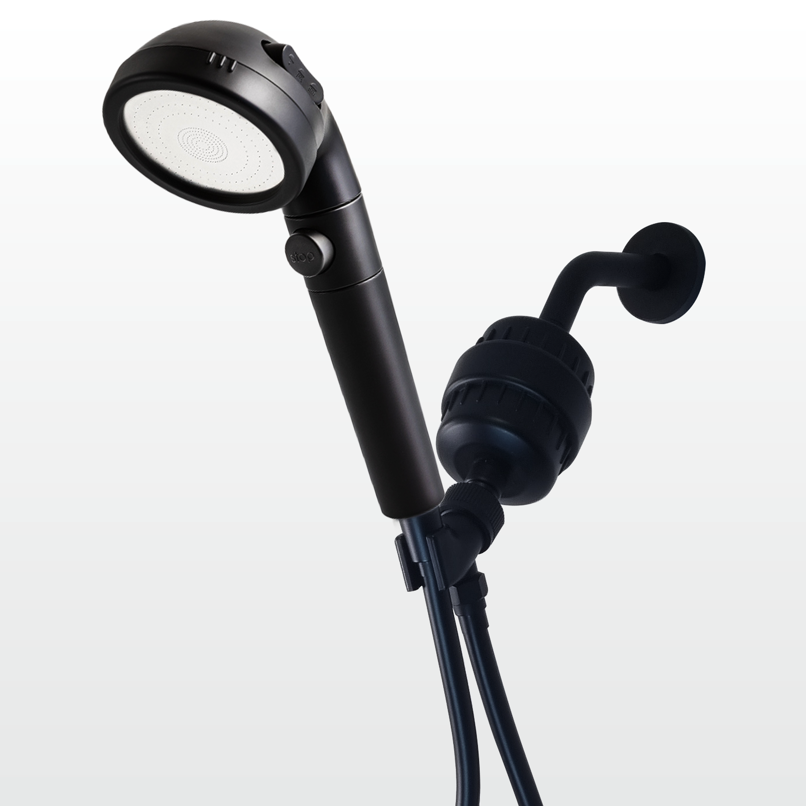 Kalkfilter-Set Schwarz Ionische Steine