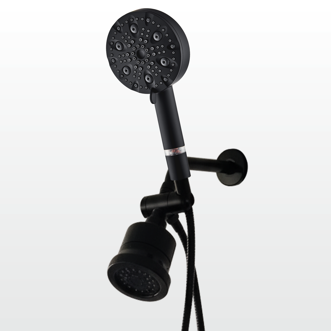 9-Modi Luxus-Handbrause &amp; als Wand-Kombination mit Filter-Set