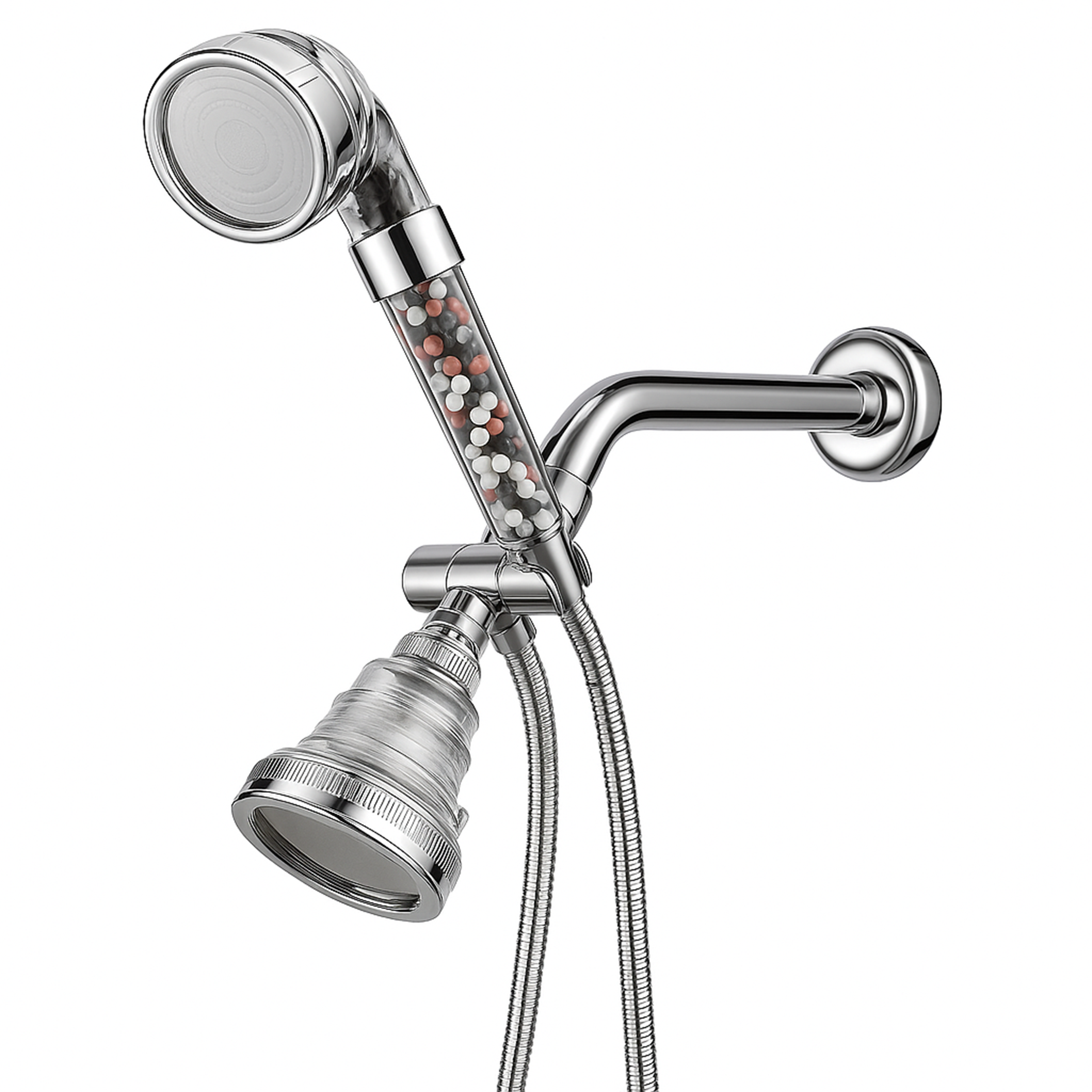 Gefilterter ionischer Ecopower-Duschkopf für elektrische Duschen