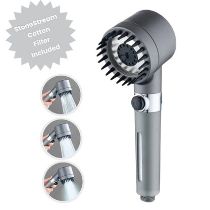 High-pressure Shower Head with Cotton Filter included
