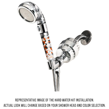 9-Mode Luxury Hard Water Filtration Shower Head Kit