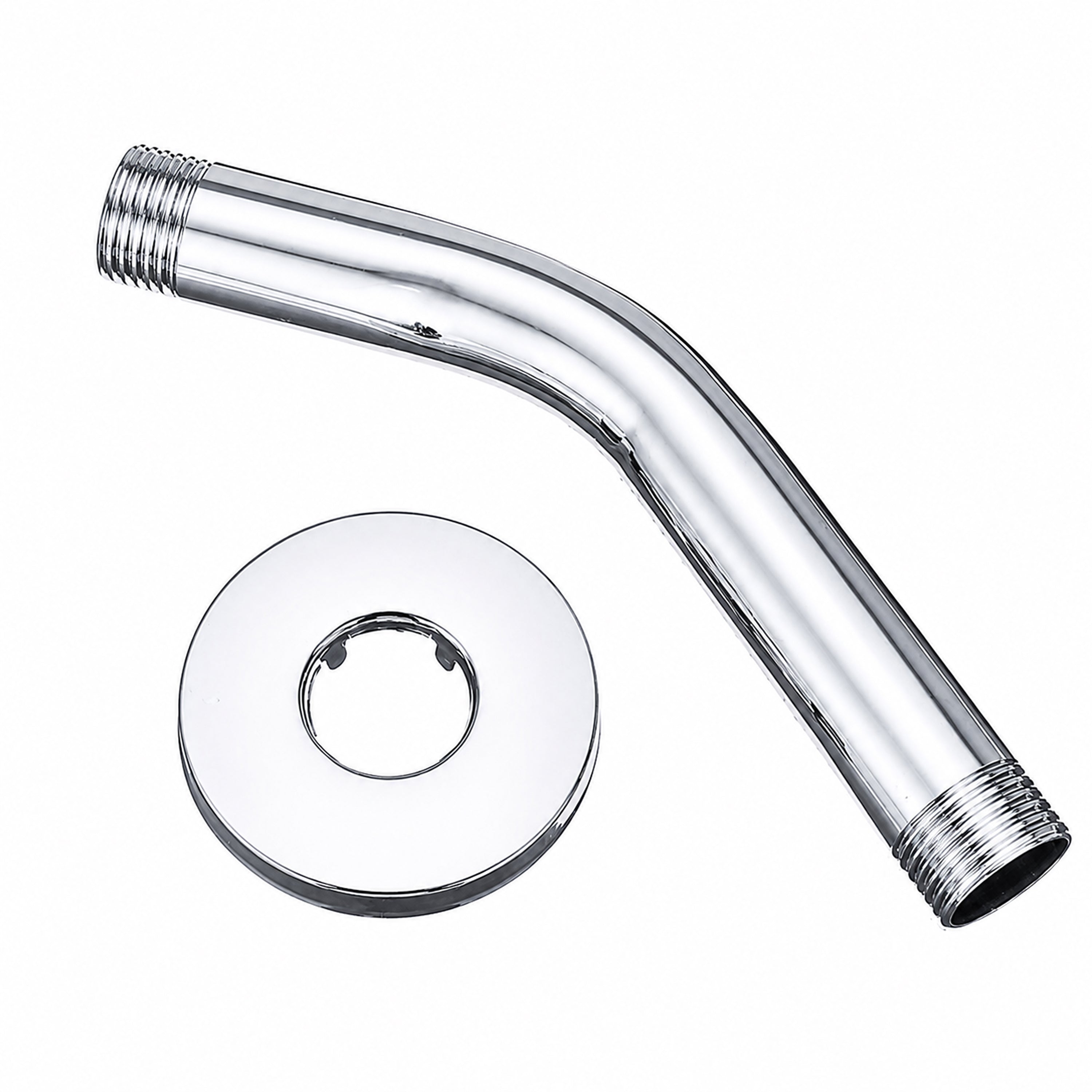 Duschkopf mit Filter Arm für Wandmontage - Chrom (1/2 Zoll Gewinde)