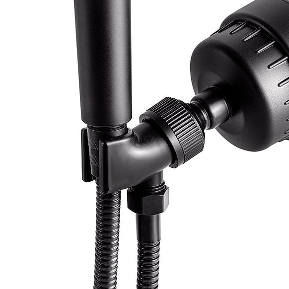 Shower Adapter for Handheld Showerheads - Black