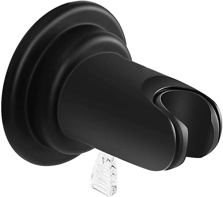 Adjustable Suction Shower Head Holder Black